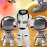 Астронавт – набор из 10 шаблонов костюма